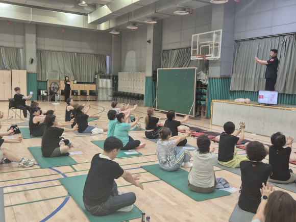 목동문화체육센터, 고객과 함께하는 심폐소생술 및 중대재해 예방교육 실시[공단 제공]